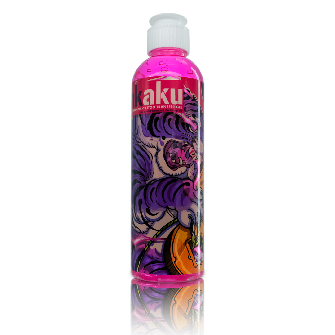 Gel Transfer Rinkaku Rosa Hinkarink | Suministros Profesionales para Tatuajes y Pro Team
