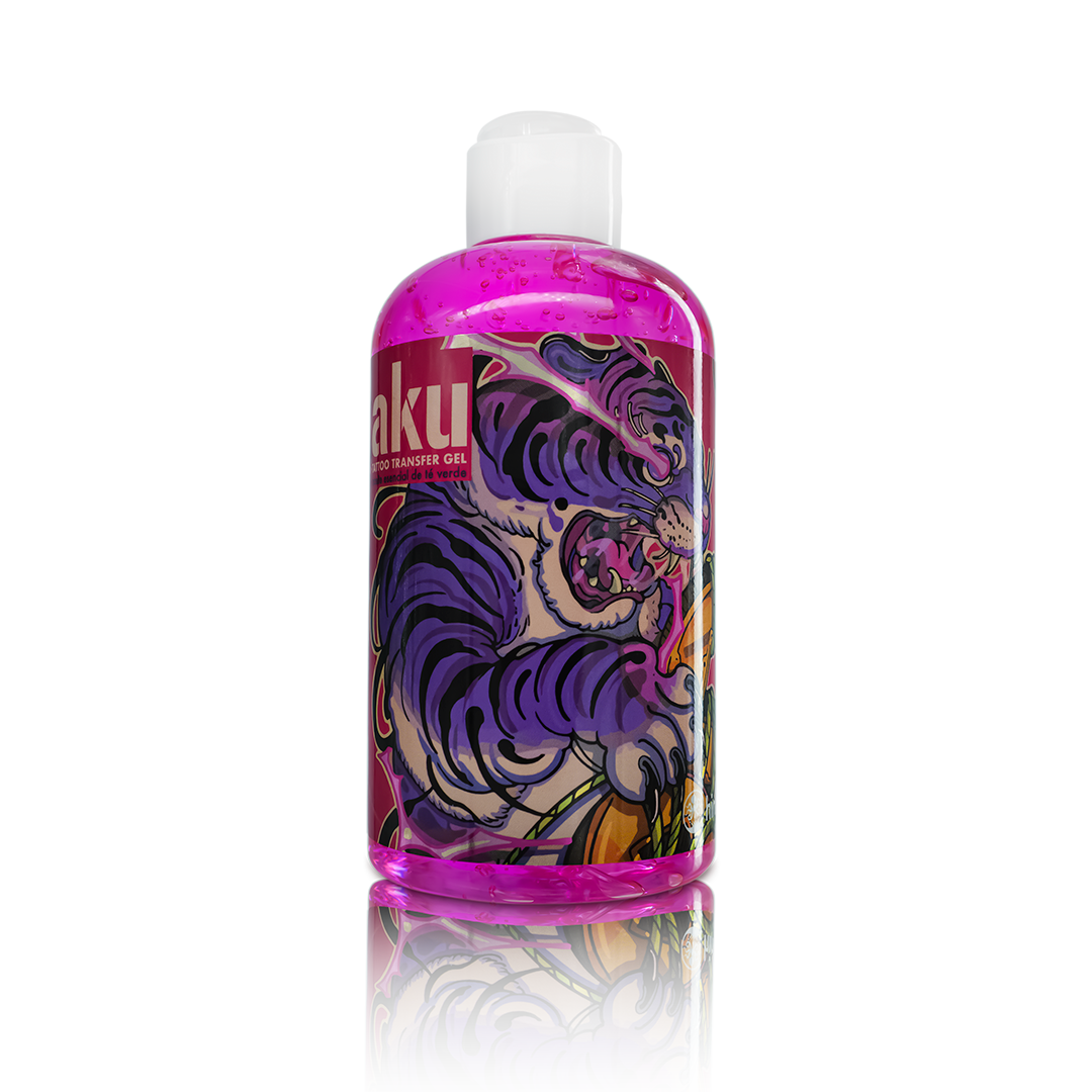 Gel Transfer Rinkaku Rosa Hinkarink | Suministros Profesionales para Tatuajes y Pro Team